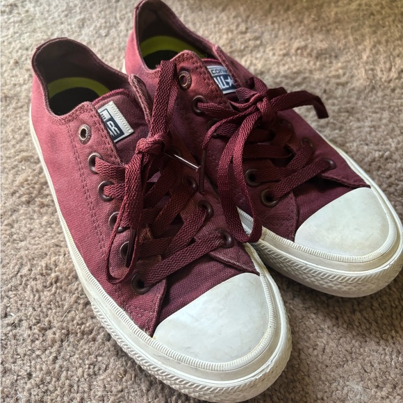 Converse Shoes - Women’s Chuck Taylor II Converse Maroon Sneakers